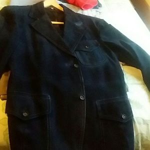 Vintage suede Blazer